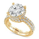 obWF[~VJ fB[X O ANZT[ Certified Lab Grown Diamond Bridal Set (5 ct. t.w.) in 14k Gold Yellow Gold