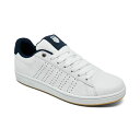 ケースイス メンズ スニーカー シューズ Men's Court Casper Casual Sneakers from Finish Line White, Navy, Gum