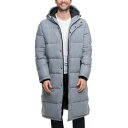 ダナ キャラン ニューヨーク メンズ ジャケット＆ブルゾン アウター Long Hooded Parka Men's Jacket, Created for Macy's Reflective