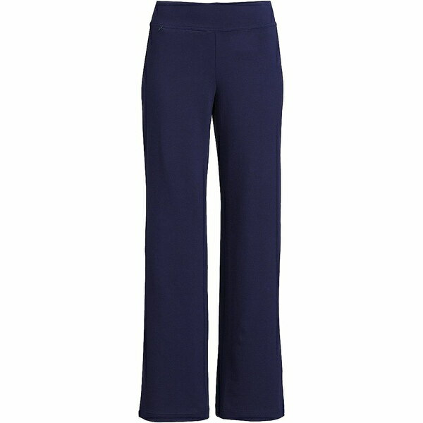 ランズエンド レディース カジュアルパンツ ボトムス Women 039 s Starfish High Rise Wide Leg Pants Deep sea navy