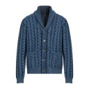 【送料無料】 フェデーリ メンズ カーディガン アウター Cardigans Blue