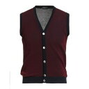 【送料無料】 ザノーネ メンズ カーディガン アウター Cardigans Red