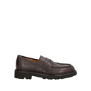 【送料無料】 カルピエーレ メンズ スリッポン・ローファー シューズ Loafers Brown