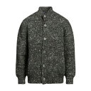 【送料無料】 フェデーリ メンズ カーディガン アウター Cardigans Green