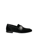 【送料無料】 ジーオーバーニー・コンティー メンズ スリッポン・ローファー シューズ Loafers Black