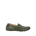 【送料無料】 ボエモス メンズ スリッポン・ローファー シューズ Loafers Green