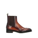 【送料無料】 サントーニ メンズ ブーツ シューズ Ankle boots Brown