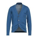 【送料無料】 ロッソピューロ メンズ カーディガン アウター Cardigans Blue