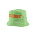 【送料無料】 ディースクエアード メンズ 帽子 アクセサリー Hats Green