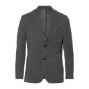 【送料無料】 アンジェロ ナルデッリ メンズ ジャケット&ブルゾン アウター Blazers Black(4)