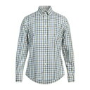 【送料無料】 ハーモント & ブレイン メンズ シャツ トップス Shirts Blue(4)