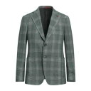【送料無料】 イザイア メンズ ジャケット&ブルゾン アウター Blazers Green