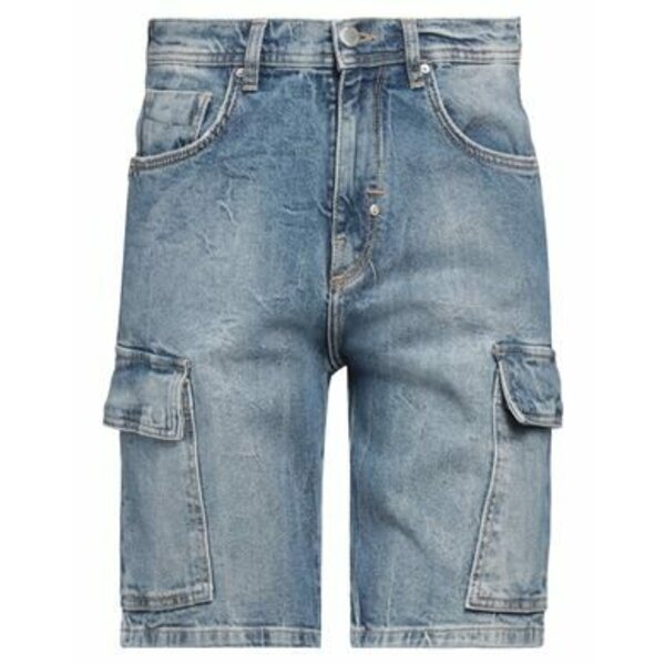 【送料無料】 アンソニーモラート メンズ デニムパンツ ボトムス Denim shorts Blue