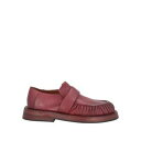 【送料無料】 マーシル メンズ スリッポン・ローファー シューズ Loafers Red