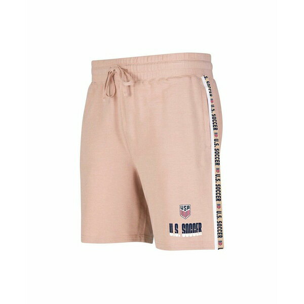 コンセプトスポーツ メンズ カジュアルパンツ ボトムス Men's Tan USMNT Team Stripe Shorts Tan