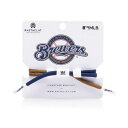 ラスタクラット メンズ ブレスレット・バングル・アンクレット アクセサリー Men's Milwaukee Brewers Signature Outfield Bracelet Blue, Brown