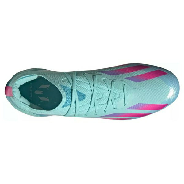 adidas アディダス メンズ スニーカー 【adidas X Crazyfast Messi.1 FG 'Flash Aqua Lucid Pink' ID0069】 サイズ US_7(25.0cm)