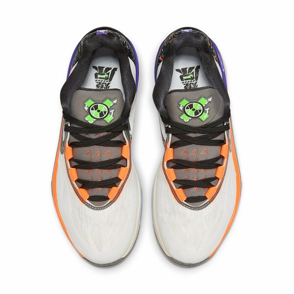 Nike ナイキ メンズ スニーカー 【Nike Air Zoom G.T. Cut 2 EP 'White Black Totel Orange' FN8890-101】 サイズ US_6.5(24.5cm)
