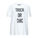 モスキーノ レディース Tシャツ トップス T-shirts White