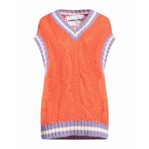 【送料無料】 ロベルトコリーナ レディース ニット&セーター アウター Sweaters Orange