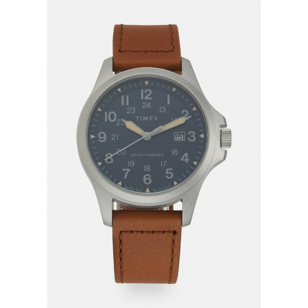 タイメックス メンズ 腕時計 アクセサリー EXPEDITION NORTH FIELD POST SOLAR - Watch - brown/blue