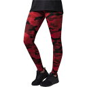 アーバン クラシックス レディース カジュアルパンツ ボトムス LADIES CAMO LEGGINGS - Leggings - Trousers - red...