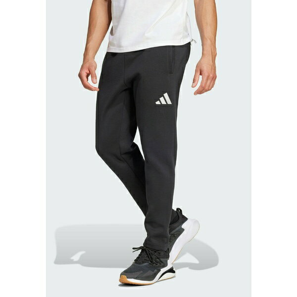アディダス メンズ カジュアルパンツ ボトムス BENFICA SEASONAL - Tracksuit bottoms - black grey two