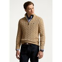 ラルフローレン メンズ ニット&セーター アウター CABLE KNIT COTTON JUMPER - Jumper - camel melange