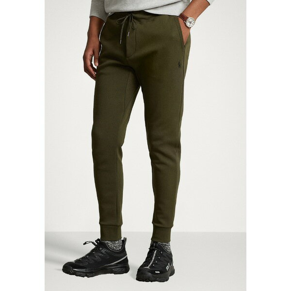 ラルフローレン メンズ カジュアルパンツ ボトムス DOUBLE KNIT JOGGER PANT - Tracksuit bottoms - khaki