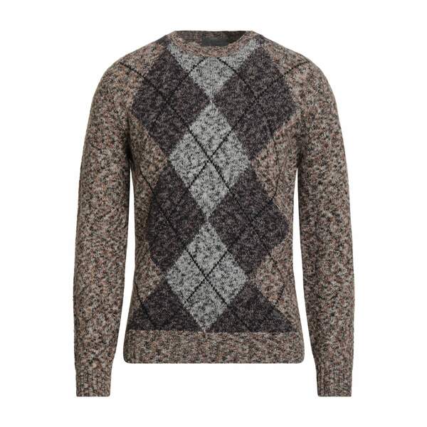 【送料無料】 フェランテ メンズ ニット&セーター アウター Sweaters Brown