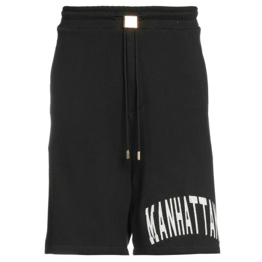 【送料無料】 ブシェミ メンズ カジュアルパンツ ボトムス Shorts & Bermuda Shorts Black 【送料無料】 ブシェミ メンズ カジュアルパンツ ボトムス Shorts & Bermuda Shorts Black