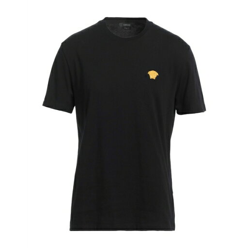 【送料無料】 ヴェルサーチ メンズ Tシャツ トップス T-shirts Black 【送料無料】 ヴェルサーチ メンズ Tシャツ トップス T-shirts Black