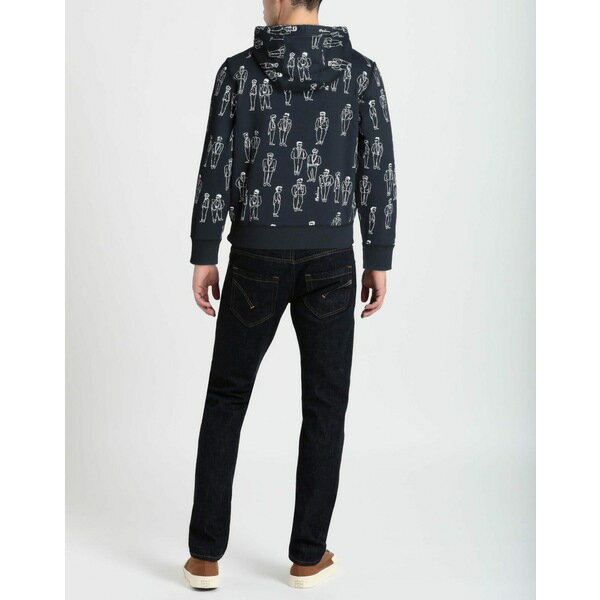 【送料無料】 モスキーノ メンズ パーカー・スウェットシャツ アウター Sweatshirts Blue