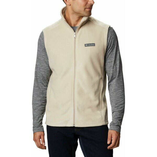 コロンビア メンズ ジャケット＆ブルゾン アウター Columbia Men's Steens Mountain Fleece Vest Ancient Fossil