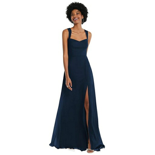 アフターシックス レディース ワンピース トップス Contoured Wide Strap Sweetheart Maxi Dress Midnight navy アフターシックス レディース ワンピース トップス Contoured Wide Strap Sweetheart Maxi Dress Midnight navy