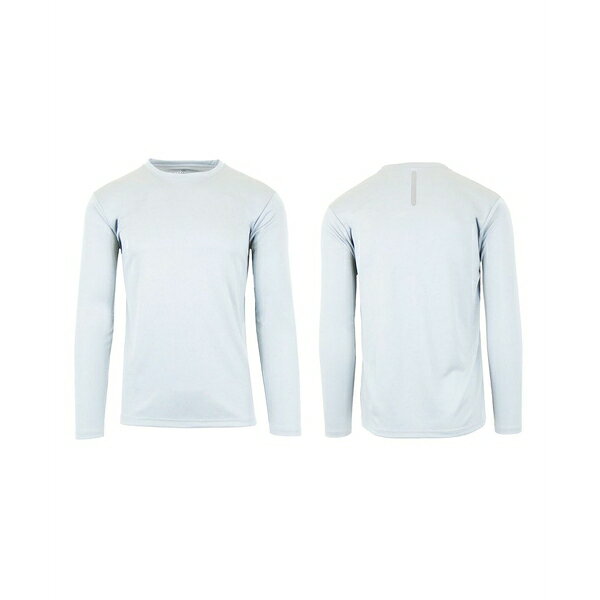 ギャラクシーバイハルビック メンズ Tシャツ トップス Men's Long Sleeve Moisture-Wicking Performance Tee White