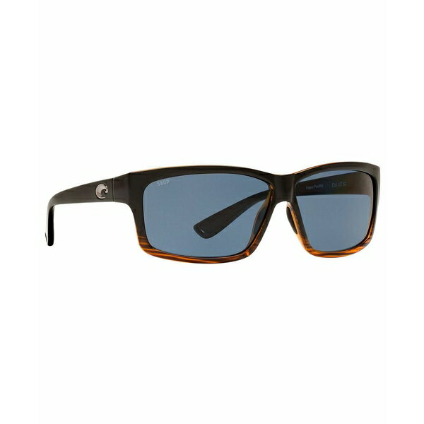 コスタデルマール メンズ サングラス・アイウェア アクセサリー Polarized Sunglasses, CUT POLARIZED 60P BROWN/ GOLD