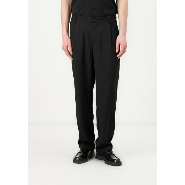 リバティーン リバティーン メンズ カジュアルパンツ ボトムス AGENCY - Trousers - black