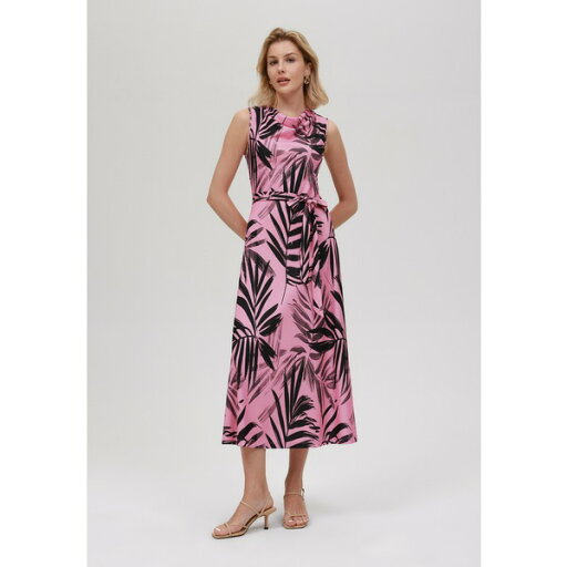 アンナ フィールド レディース ワンピース トップス Jersey dress - pink/black アンナ フィールド レディース ワンピース トップス Jersey dress - pink/black