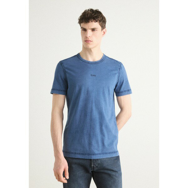 ボス メンズ サンダル シューズ TOKKS - Basic T-shirt - open blue