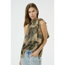 ゲタス レディース Tシャツ トップス SANKA - Top - golden(4)
