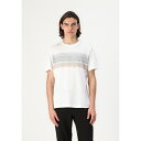トムテイラー メンズ サンダル シューズ Print T-shirt - white