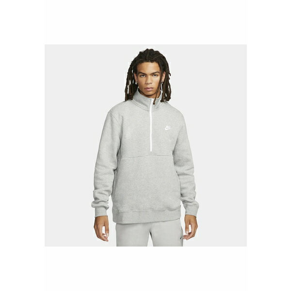 楽天astyナイキ メンズ パーカー・スウェットシャツ アウター CLUB - Sweatshirt - dark grey heather white white