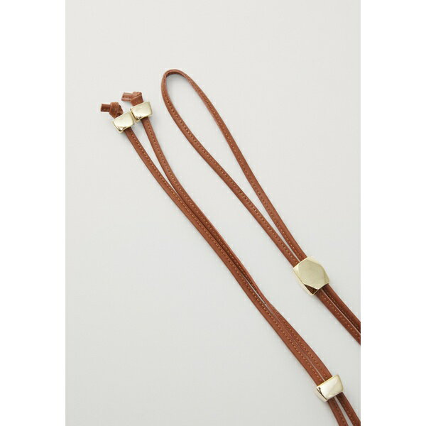 ピンコ レディース ベルト アクセサリー BELT TUBOLARE - Waist belt - marrone leone/brushed gold
