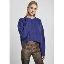アーバン クラシックス レディース ニット&セーター アウター WIDE - Jumper - bluepurple(4)