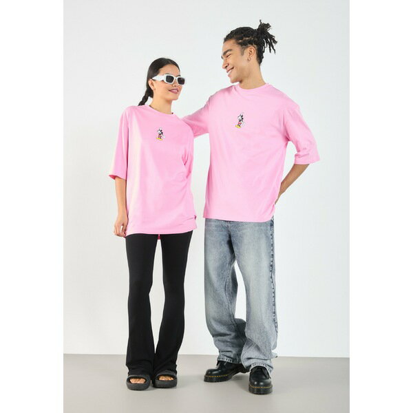 ユアターン メンズ サンダル シューズ UNISEX - Print T-shirt - begonia pink