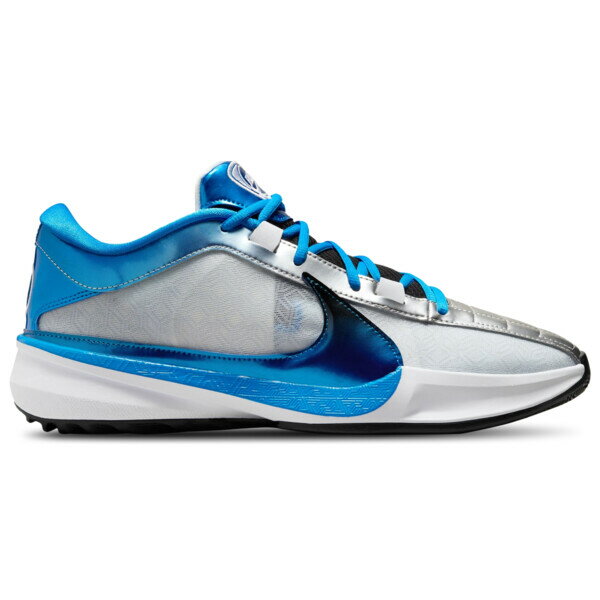 ナイキ メンズ バスケットボール スポーツ Nike Zoom Freak 5 Photo Blue/Black/Metallic Silver