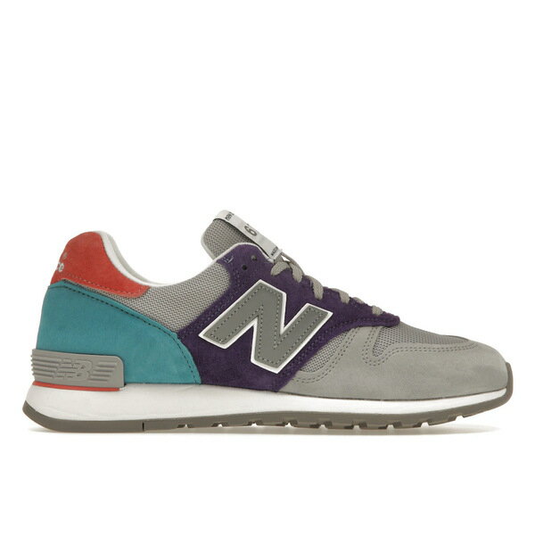 New Balance ˥塼Х  ˡ New Balance 670 City Sunrise  US_10(28.0cm) Grey/Purple-Teal