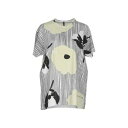 【送料無料】 マニラグレース レディース Tシャツ トップス T-shirts White