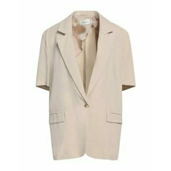【送料無料】 ヴィコロ レディース ジャケット&ブルゾン アウター Blazers Beige